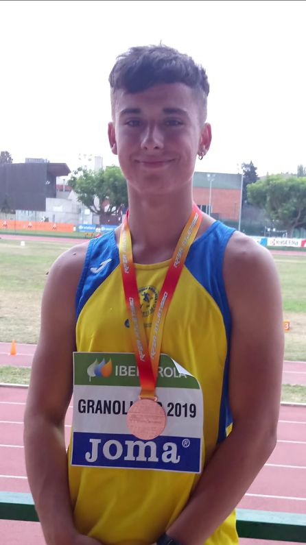 Iván Redondo, con su medalla Iván Redondo, con su medalla