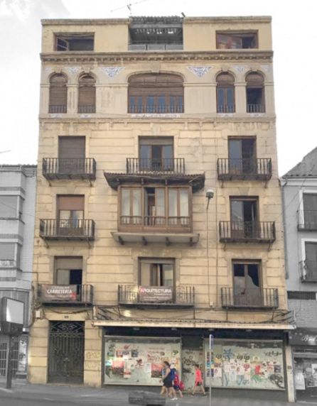 Fachada del edificio Catalina. Fachada del edificio Catalina.