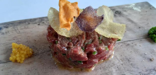 Steak tartar de vaca retinta Steak tartar de vaca retinta