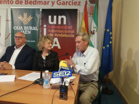 Momento de la intervención de Manuel Molinos Momento de la intervención de Manuel Molinos
