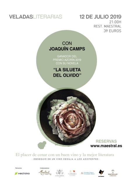 Joaquín Camps o cómo maridar el suspense y la gastronomía Joaquín Camps o cómo maridar el suspense y la gastronomía