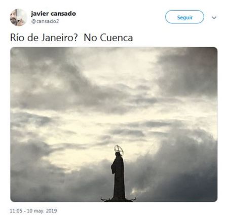 El humorista Javier Cansado recomienda en la SER veranear en Cuenca El humorista Javier Cansado recomienda en la SER veranear en Cuenca