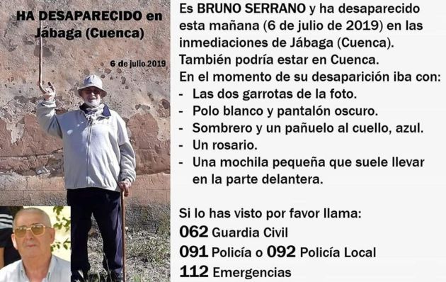 Información para la localizacion de Bruno Serrano. Información para la localizacion de Bruno Serrano.