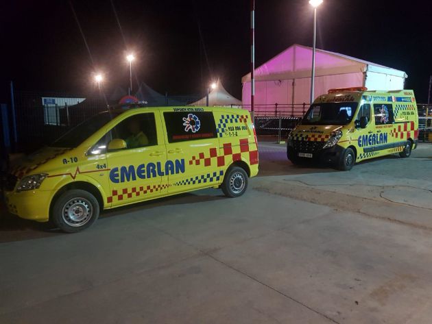 Medios móviles de EMERLAN para atender las incidencias. Medios móviles de EMERLAN para atender las incidencias.