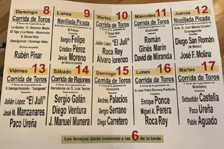 Rubén Pinar abrirá la Feria Taurina con una encerrona Rubén Pinar abrirá la Feria Taurina con una encerrona