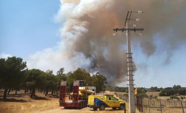 Controlado el incendio de Puertollano que se declaró el viernes Controlado el incendio de Puertollano que se declaró el viernes