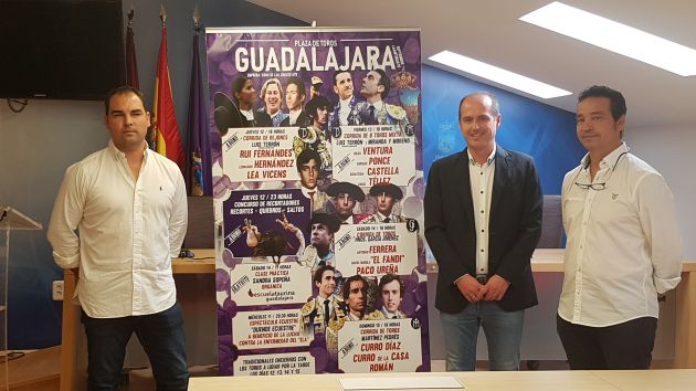 Presentada la Feria Taurina de Guadalajara 2019 con Ponce, Ureña, Ferrera, Curro Díaz y Castella, entre otros: 4 corridas, 4 encierros y recortadores en la Feria Taurina de Guadalajara 2019 Presentada la Feria Taurina de Guadalajara 2019 con Ponce, Ureña, Ferrera, Curro Díaz y Castella, entre otros: 4 corridas, 4 encierros y recortadores en la Feria Taurina de Guadalajara 2019