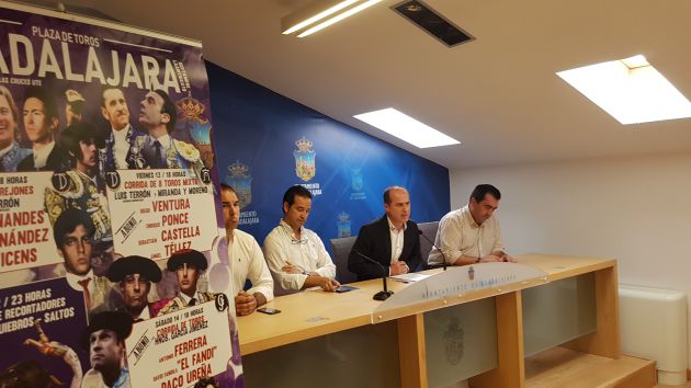 Presentada la Feria Taurina de Guadalajara 2019 con Ponce, Ureña, Ferrera, Curro Díaz y Castella, entre otros: 4 corridas, 4 encierros y recortadores en la Feria Taurina de Guadalajara 2019 Presentada la Feria Taurina de Guadalajara 2019 con Ponce, Ureña, Ferrera, Curro Díaz y Castella, entre otros: 4 corridas, 4 encierros y recortadores en la Feria Taurina de Guadalajara 2019