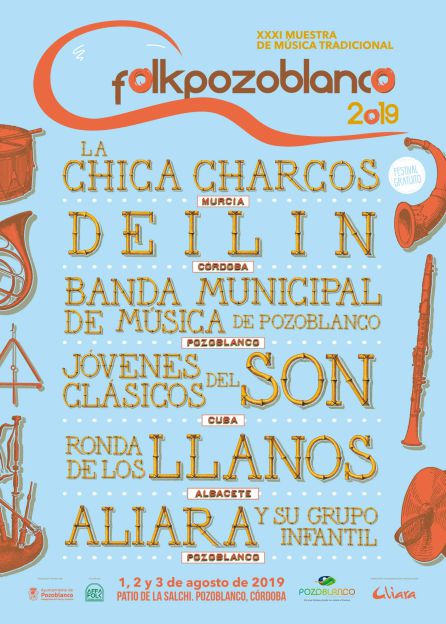 Cartel Festival Folkpozoblanco 2019 Cartel Festival Folkpozoblanco 2019