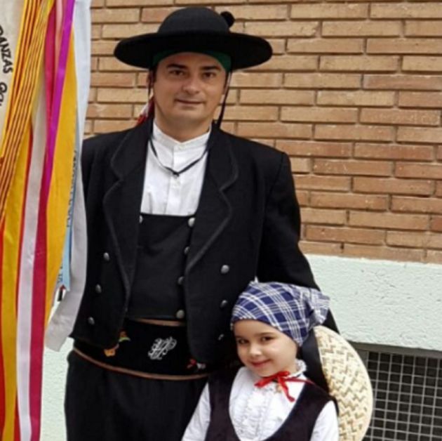Julio Santiago Gómez, Pandorgo 2019 junto a su hija Julio Santiago Gómez, Pandorgo 2019 junto a su hija