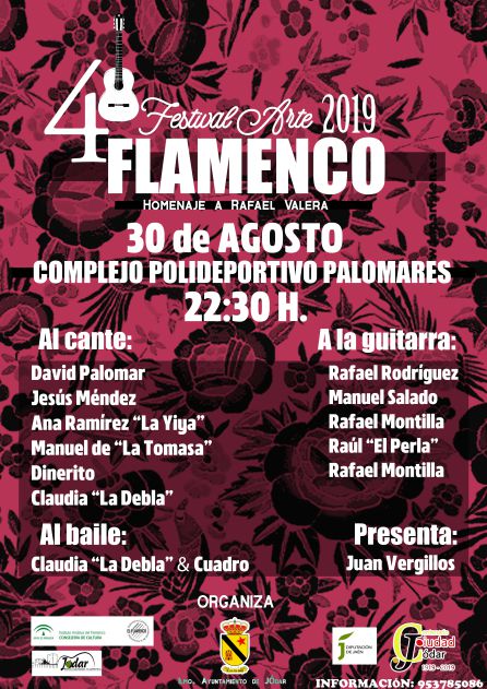 Cartel anunciador del Festival de Arte Flamenco Cartel anunciador del Festival de Arte Flamenco