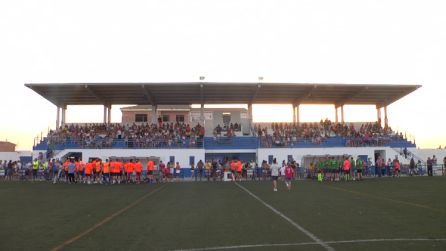 El campo de futbol La Nava acogió los tres partido de futbol El campo de futbol La Nava acogió los tres partido de futbol