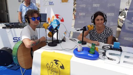 Austin Slack y Marina Sáez Austin Slack y Marina Sáez