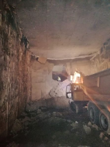 Las máquinas excavadoras logran unir bajo tierra Ronda Sur con Senda de Los Garres Las máquinas excavadoras logran unir bajo tierra Ronda Sur con Senda de Los Garres
