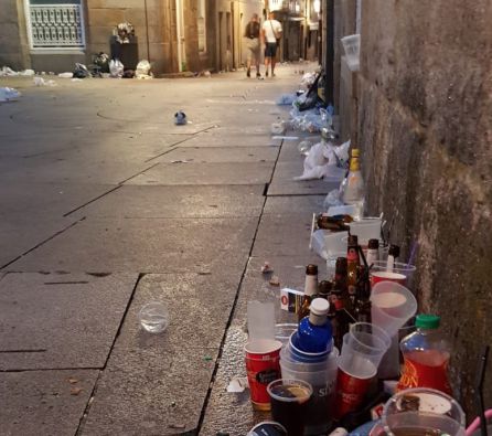 Enfrentamiento político en Pontevedra por la fiesta de las peñas Enfrentamiento político en Pontevedra por la fiesta de las peñas
