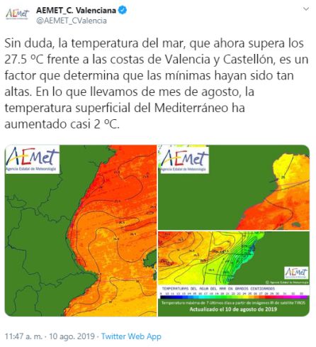 La noche de calor que casi pulverizó todos los récords La noche de calor que casi pulverizó todos los récords