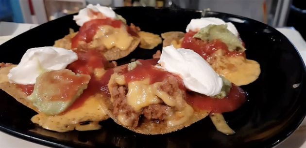 Nachos completos Nachos completos