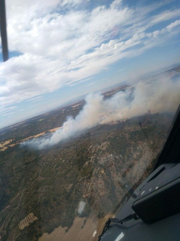 Mejora notablemente la situación en el incendio de Valdeavellano (Guadalajara): Mejora notablemente la situación en el incendio de Valdeavellano Mejora notablemente la situación en el incendio de Valdeavellano (Guadalajara): Mejora notablemente la situación en el incendio de Valdeavellano