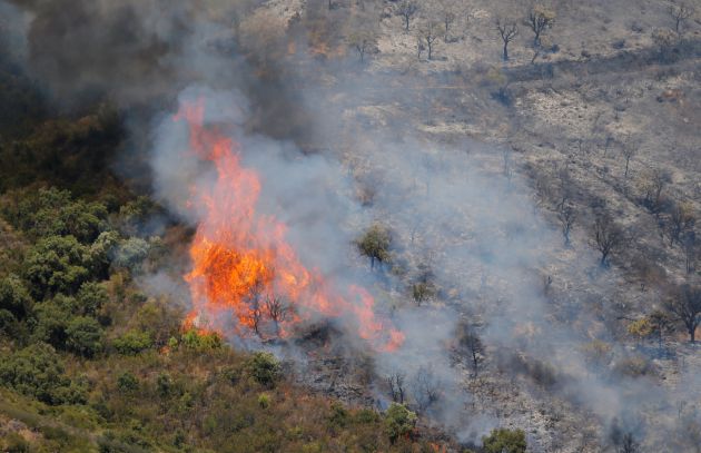 Sucesos en Málaga: El fuego de Estepona sigue activo y los desalojados regresan ya a sus viviendas Sucesos en Málaga: El fuego de Estepona sigue activo y los desalojados regresan ya a sus viviendas