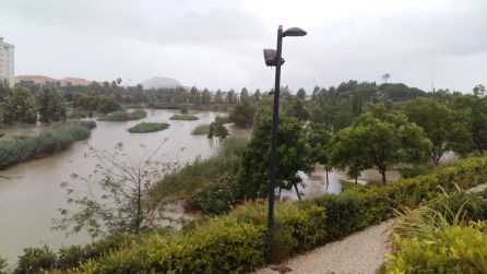 Alicante bate el récord de precipitación en una noche de verano Alicante bate el récord de precipitación en una noche de verano