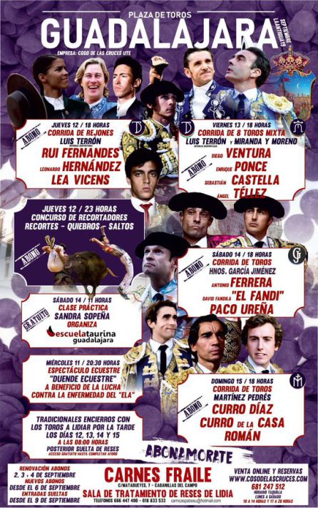 La actriz Laura Galán y el 'lobo' Erundino Alonso pregonarán unas Ferias de Guadalajara con pocas novedades: La actriz Laura Galán y el 'lobo' Erundino Alonso pregonarán unas Ferias con pocas novedades La actriz Laura Galán y el 'lobo' Erundino Alonso pregonarán unas Ferias de Guadalajara con pocas novedades: La actriz Laura Galán y el 'lobo' Erundino Alonso pregonarán unas Ferias con pocas novedades