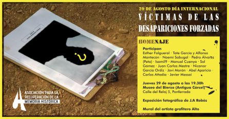 La ARMH recuerda este jueves a los represaliados del franquismo en el Museo del Bierzo La ARMH recuerda este jueves a los represaliados del franquismo en el Museo del Bierzo