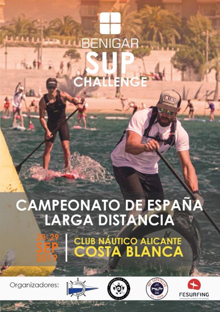Cartel del Campeonato de Larga Distancia de sup Cartel del Campeonato de Larga Distancia de sup