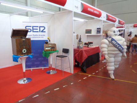 Radio Aranda cuenta con su propio stand, que recibía en la inauguración una visita 'de peso' Radio Aranda cuenta con su propio stand, que recibía en la inauguración una visita 'de peso'