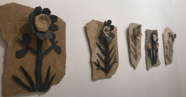 Flores de piedra de Fernando Buenache. Flores de piedra de Fernando Buenache.