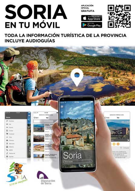 APP de la Oficina Virtual de Turismo de Soria. APP de la Oficina Virtual de Turismo de Soria.
