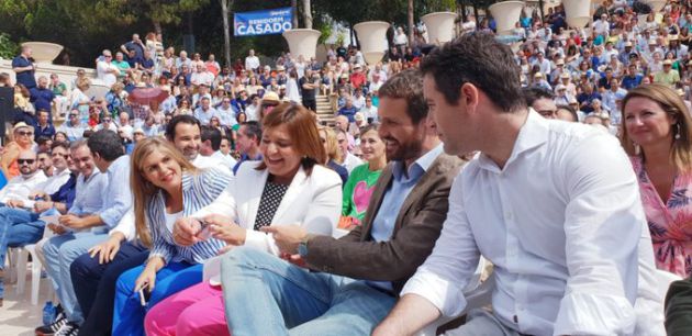 Casado, en Benidorm: "El Gobierno está poniendo en riesgo el turismo, no hay planes de contingencia frente al brexit" Casado, en Benidorm: "El Gobierno está poniendo en riesgo el turismo, no hay planes de contingencia frente al brexit"
