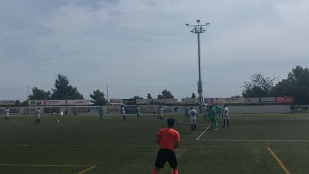 Un momento durante el partido Un momento durante el partido
