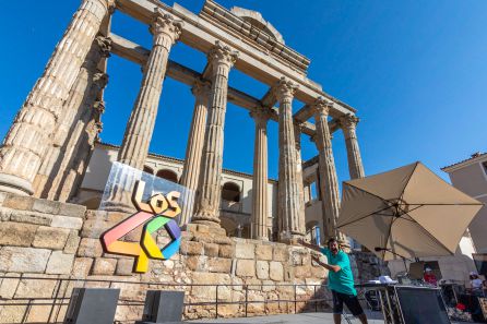 Éxito de "Del 40 al 1" en directo desde el Templo de Diana Éxito de "Del 40 al 1" en directo desde el Templo de Diana
