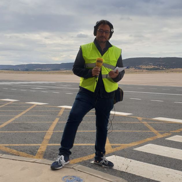 Gómez Arribas, presidente de CRIA: "En 5 años el aeropuerto será de primer orden mundial" Gómez Arribas, presidente de CRIA: "En 5 años el aeropuerto será de primer orden mundial"