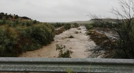 Crecida del río Cúllar Crecida del río Cúllar