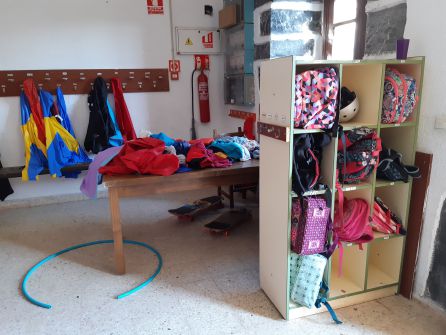 Una de las estancias de la Herri Eskola Una de las estancias de la Herri Eskola