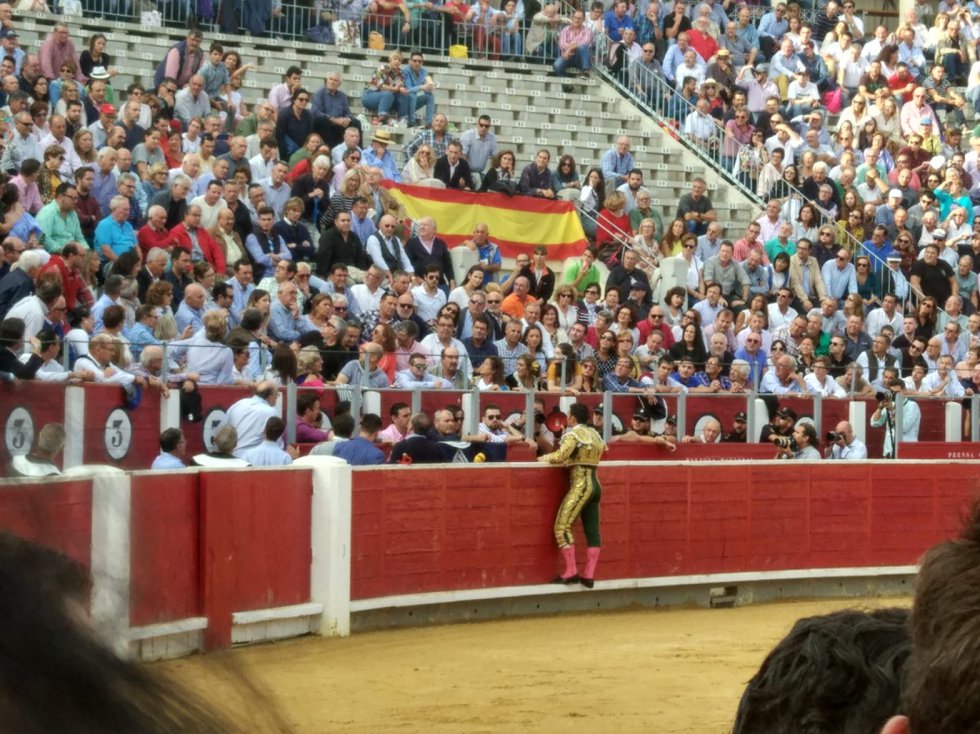Las imágenes del festejo taurino de este domingo Las imágenes del festejo taurino de este domingo