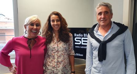 María Tato, Ainhoa Tirapu y Joseba Agirre en nuestro estudio de Hoy por Hoy Bilbao María Tato, Ainhoa Tirapu y Joseba Agirre en nuestro estudio de Hoy por Hoy Bilbao