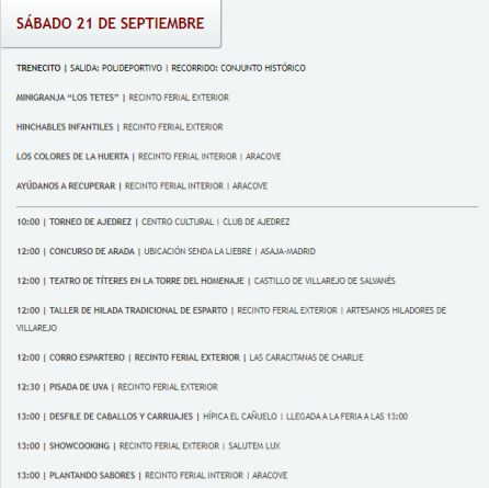 Más de 60 expositores de agroalimentación se dan cita este fin de semana en Villarejo de Salvanés Más de 60 expositores de agroalimentación se dan cita este fin de semana en Villarejo de Salvanés