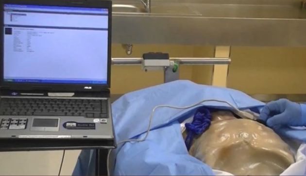 Uno de los cíborgs utilizados por la centro experimental de la UMH Uno de los cíborgs utilizados por la centro experimental de la UMH