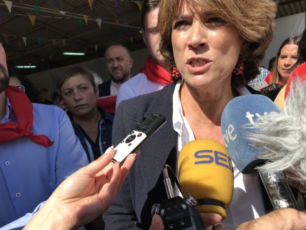 Dolores Delgado y el PSL- PSOE lanzan desde Camponaraya la primera llamada a movilizar votantes Dolores Delgado y el PSL- PSOE lanzan desde Camponaraya la primera llamada a movilizar votantes