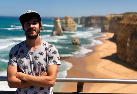Francisco Javier Díaz, en Australia Francisco Javier Díaz, en Australia