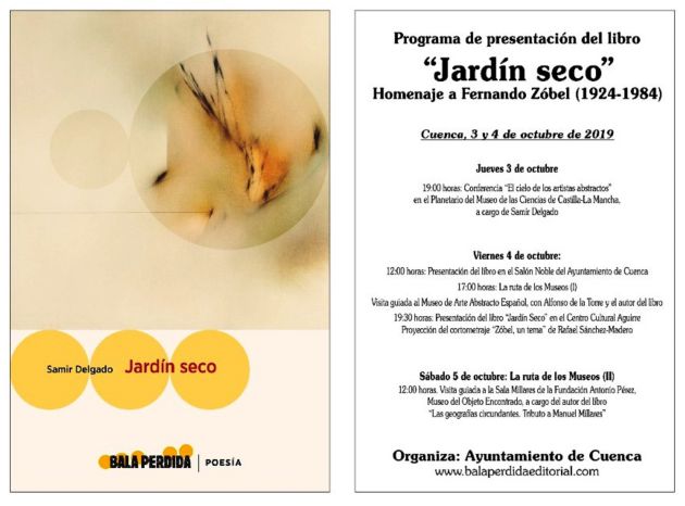 Portada del libro y agenda de presentación en Cuenca. Portada del libro y agenda de presentación en Cuenca.