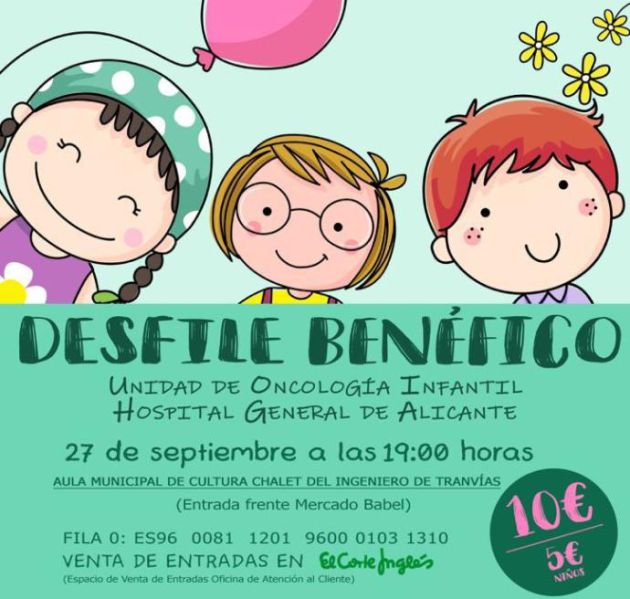 Los niños de Oncología Infantil, modelos por un día Los niños de Oncología Infantil, modelos por un día