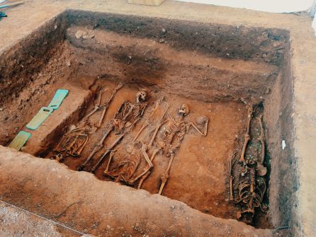 Las excavaciones han permitido hallar los restos de varias víctimas del Franquismo Las excavaciones han permitido hallar los restos de varias víctimas del Franquismo