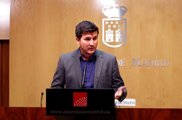 El nuevo portavoz de Más Madrid, Pablo Gómez Perpinya El nuevo portavoz de Más Madrid, Pablo Gómez Perpinya