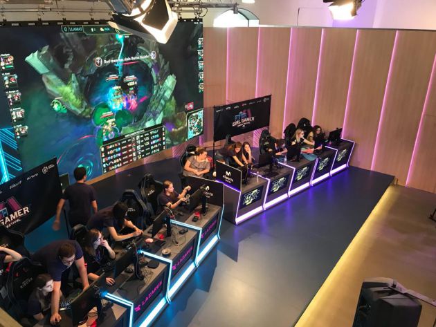 Algunas de las participantes en el torneo Algunas de las participantes en el torneo