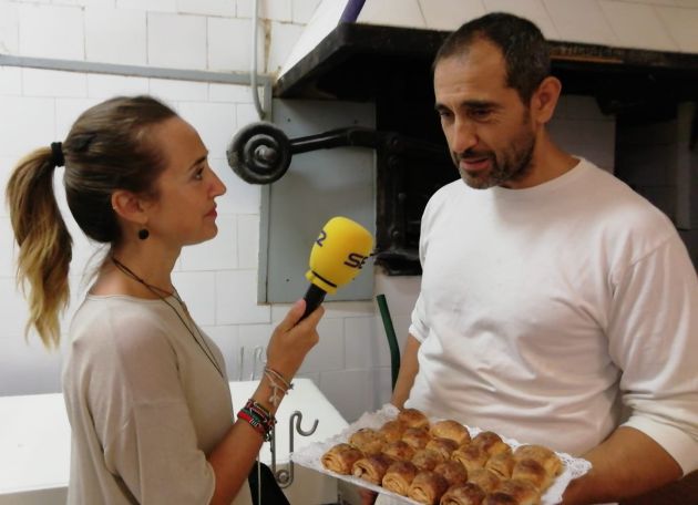 Antonio Sánchez, propietario del Horno del Rosario Antonio Sánchez, propietario del Horno del Rosario