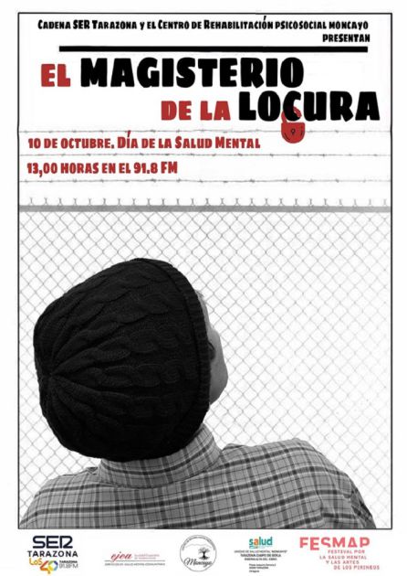 Cartel del programa de radio en el Día de la Salud Mental Cartel del programa de radio en el Día de la Salud Mental