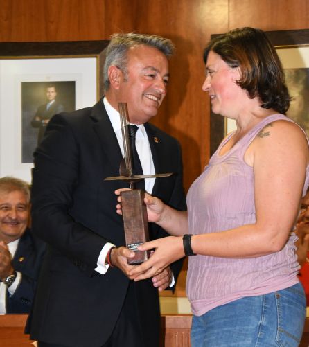 Presidenta local de Aspanion, Madeleine Powell. Presidenta local de Aspanion, Madeleine Powell.